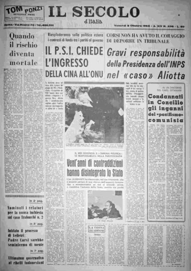 venerdì 8 ottobre 1965