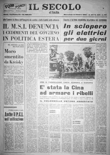 mercoledì 13 ottobre 1965