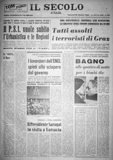 venerdì 15 ottobre 1965