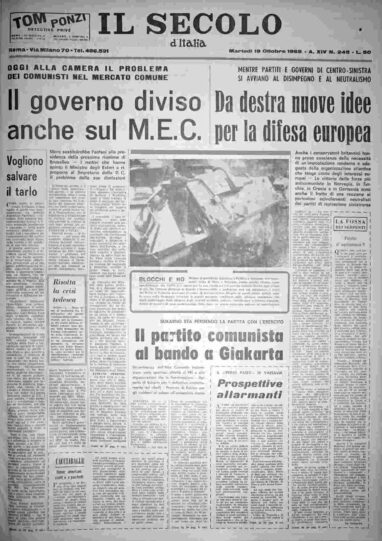martedì 19 ottobre 1965