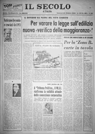 venerdì 29 ottobre 1965