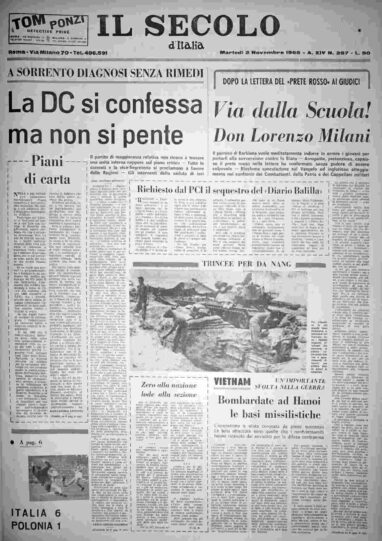 martedì 2 novembre 1965