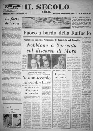 mercoledì 3 novembre 1965