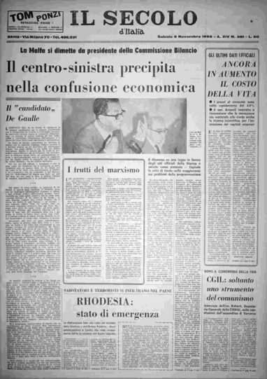 sabato 6 novembre 1965