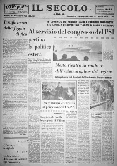 domenica 7 novembre 1965