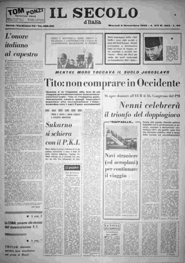 martedì 9 novembre 1965