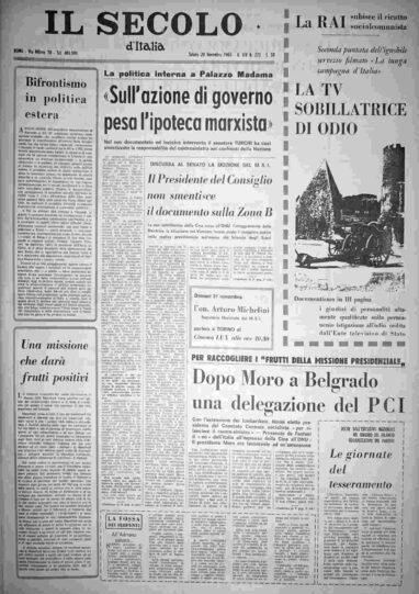 sabato 20 novembre 1965