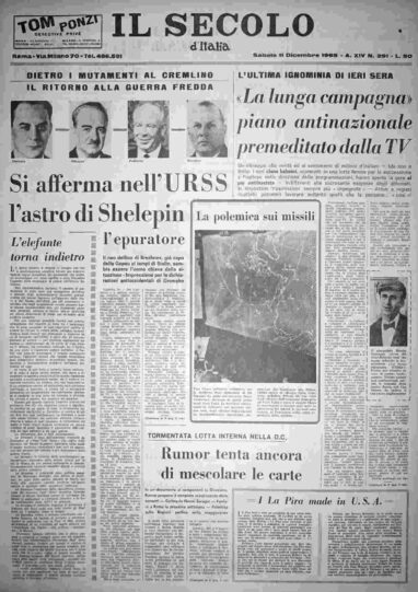 sabato 11 dicembre 1965