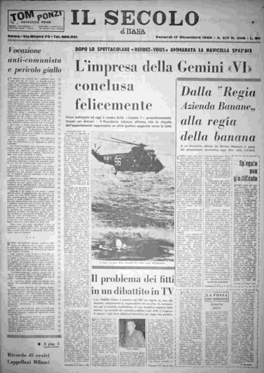 venerdì 17 dicembre 1965