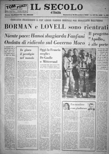 domenica 19 dicembre 1965