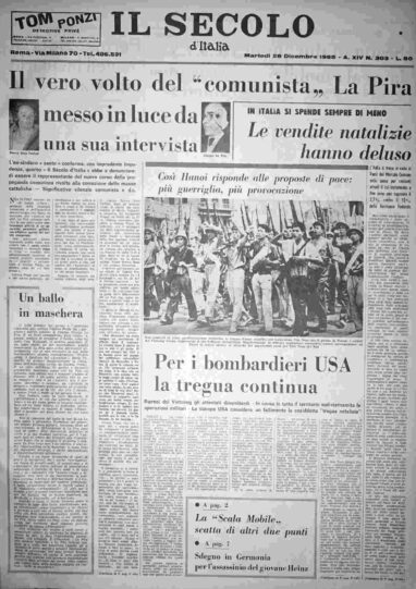 martedì 28 dicembre 1965