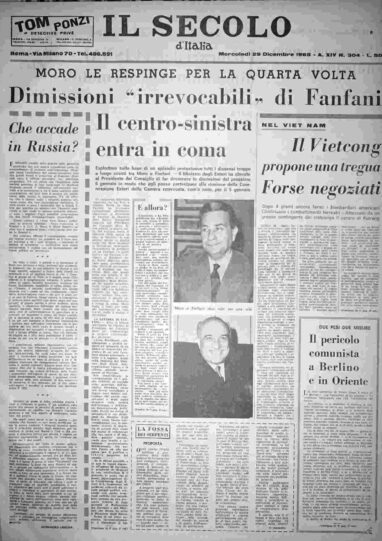 mercoledì 29 dicembre 1965
