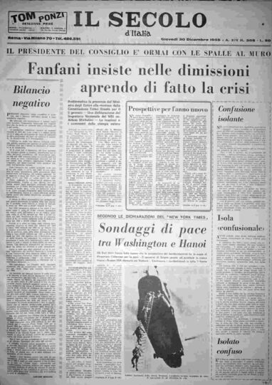 giovedì 30 dicembre 1965