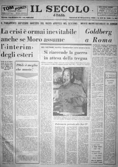venerdì 31 dicembre 1965