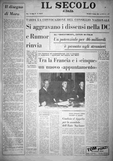 mercoledì 19 gennaio 1966