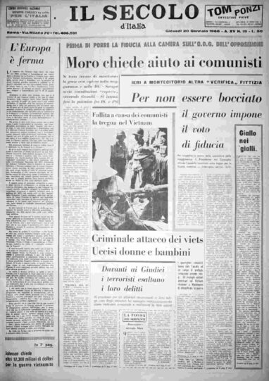 giovedì 20 gennaio 1966