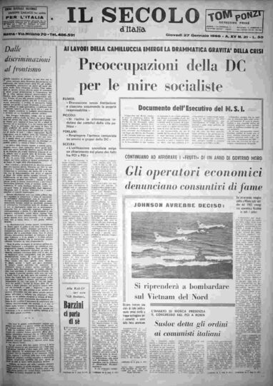 giovedì 27 gennaio 1966