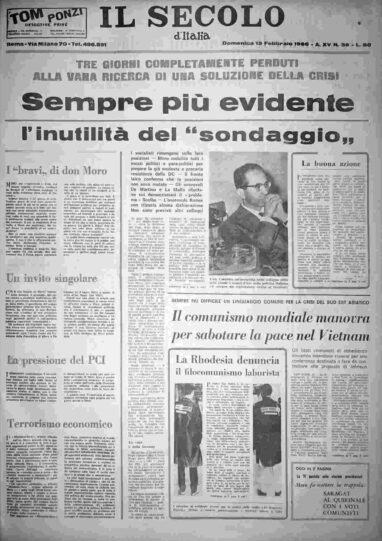 domenica 13 febbraio 1966