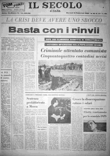 martedì 15 febbraio 1966