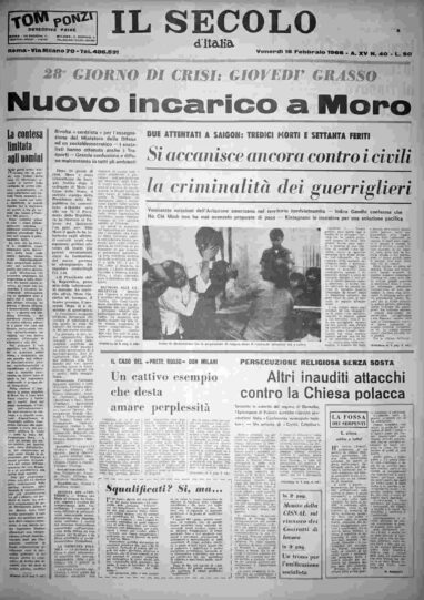 venerdì 18 febbraio 1966