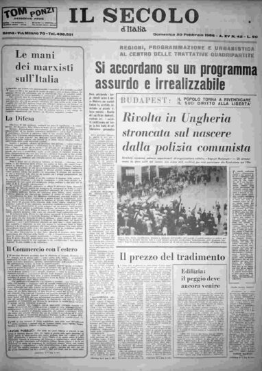 domenica 20 febbraio 1966