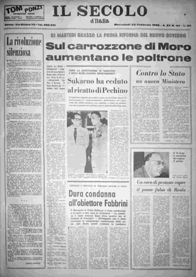 mercoledì 23 febbraio 1966