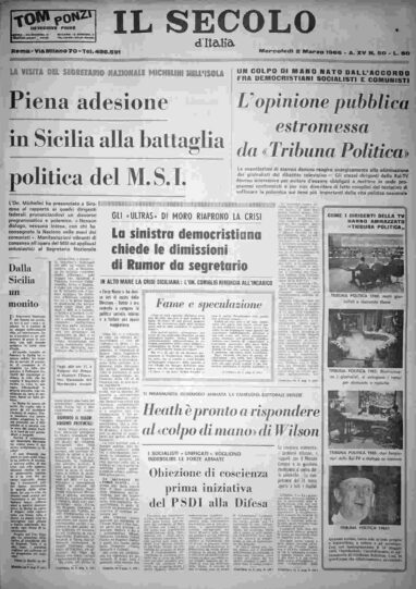 mercoledì 2 marzo 1966