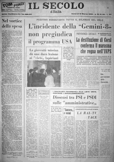 venerdì 18 marzo 1966