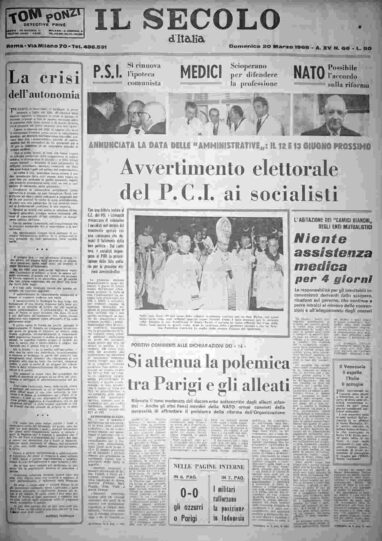 domenica 20 marzo 1966