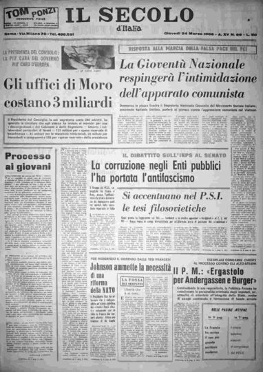 giovedì 24 marzo 1966