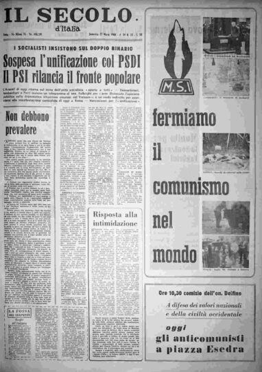 domenica 27 marzo 1966