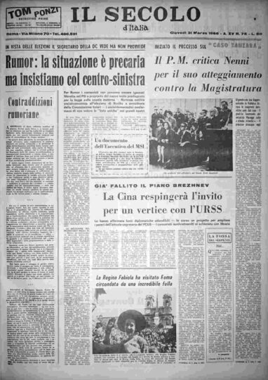 giovedì 31 marzo 1966