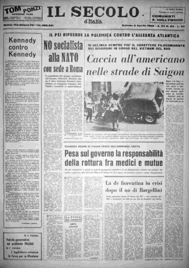 sabato 9 aprile 1966