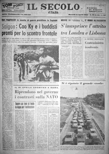 martedì 12 aprile 1966