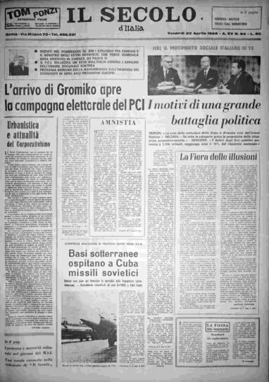 venerdì 22 aprile 1966