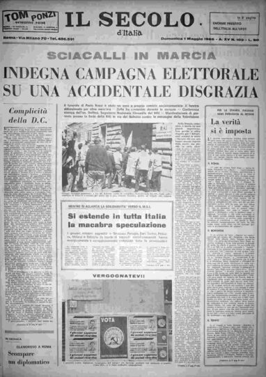 domenica 1 maggio 1966