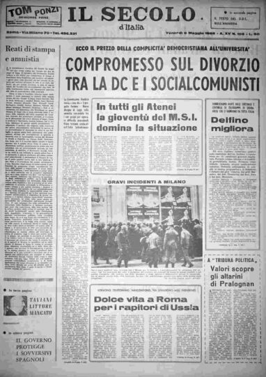 venerdì 6 maggio 1966