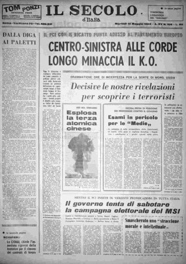 martedì 10 maggio 1966