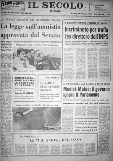 sabato 14 maggio 1966