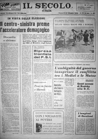 venerdì 27 maggio 1966