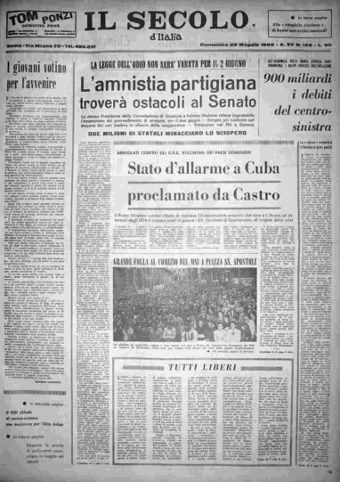 domenica 29 maggio 1966