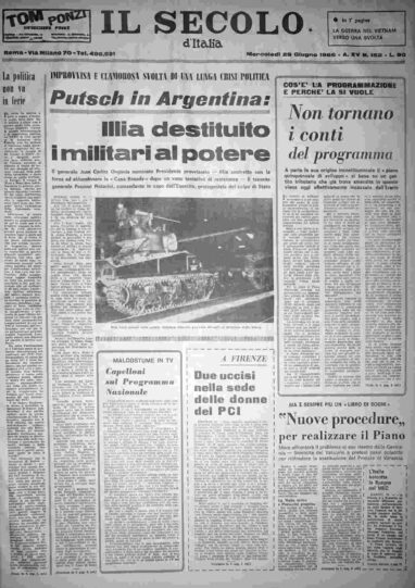 mercoledì 29 giugno 1966