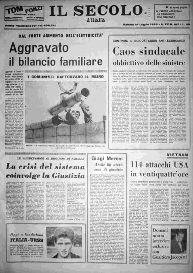 sabato 16 luglio 1966
