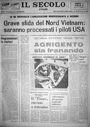 mercoledì 20 luglio 1966