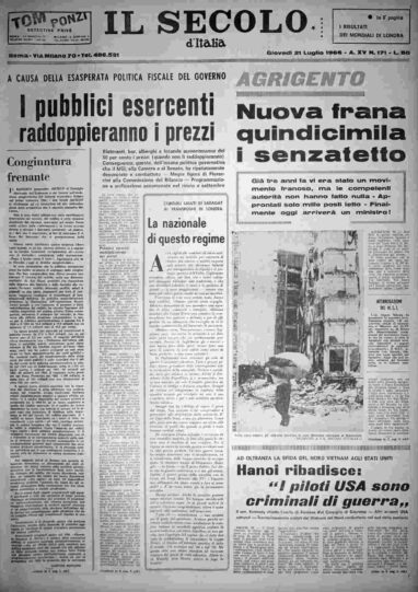 giovedì 21 luglio 1966