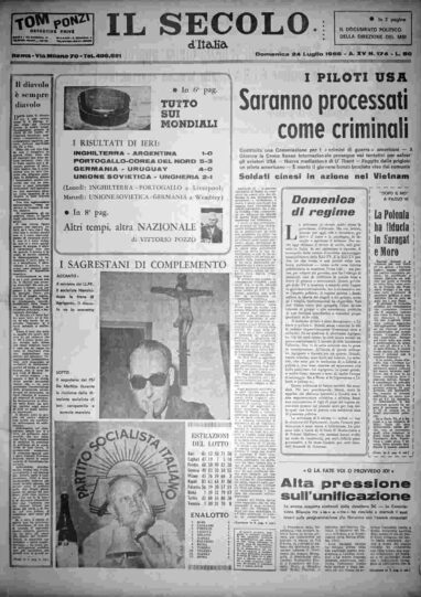 domenica 24 luglio 1966
