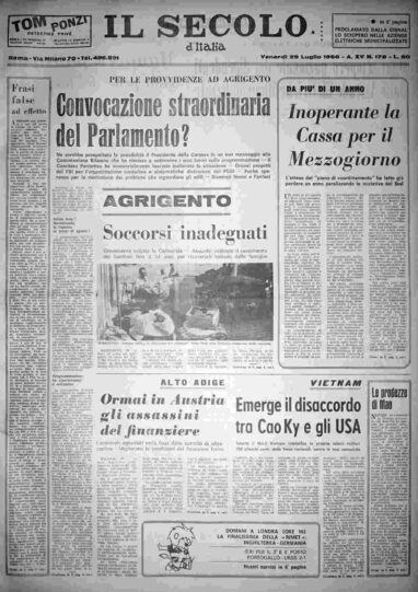 venerdì 29 luglio 1966