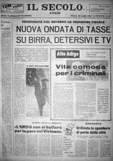 sabato 30 luglio 1966
