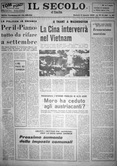 sabato 6 agosto 1966