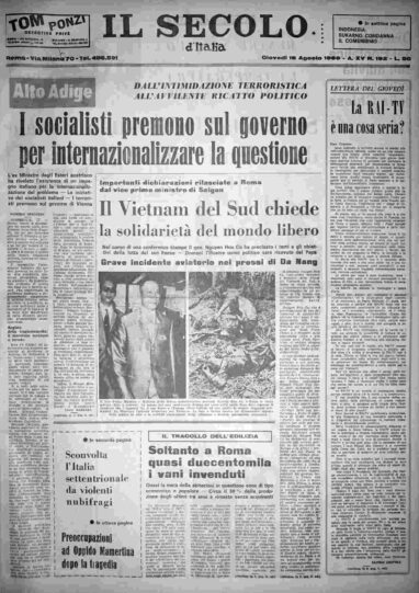 giovedì 18 agosto 1966